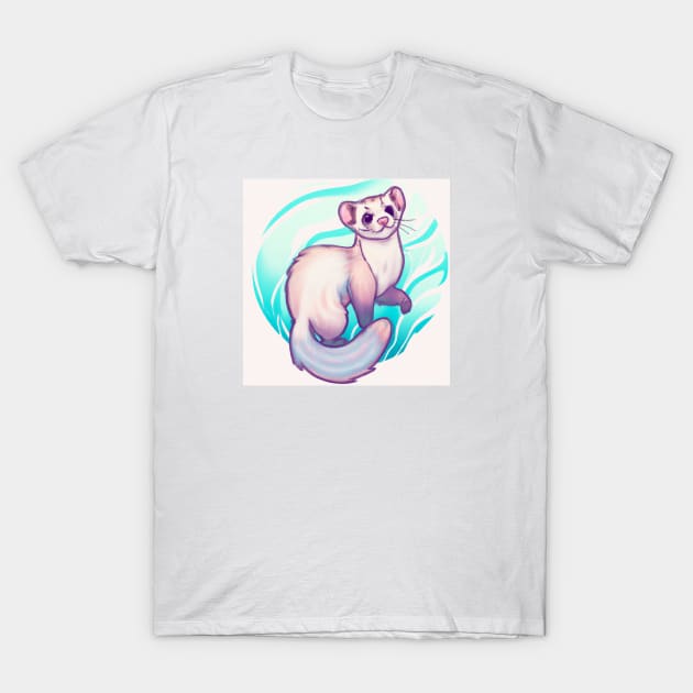 Cute Furret Drawing T-Shirt by Play Zoo